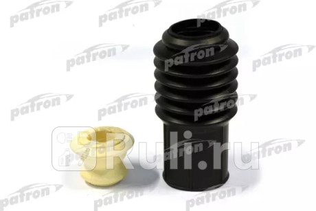 Защитный комплект амортизатора длина пыльника(160 мм), длина отбойника(48 мм), общая длина(192 мм), диаметр отверстия отбойника(10 мм), диаметр штока амортизатора (10,11,12 мм) PATRON PPK10101  для Разные, PATRON, PPK10101