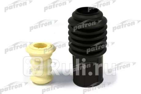 Защитный комплект амортизатора длина пыльника(160 мм), длина отбойника(84 мм), общая длина(228 мм), диаметр отверстия отбойника(12 мм), диаметр штока амортизатора (13 мм) PATRON PPK10302  для Разные, PATRON, PPK10302