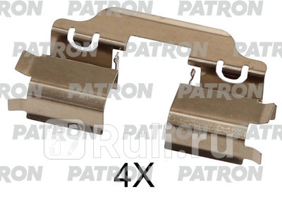 Комплект монтажный тормозных колодок дисковых mercedes: a-class 04- PATRON PSRK1332  для Разные, PATRON, PSRK1332