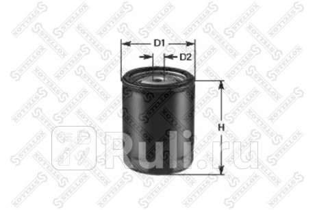 Фильтр масляный volvo 440 460 1.6-2.0 1.9td 88-97 STELLOX 20-50222-SX  для Разные, STELLOX, 20-50222-SX